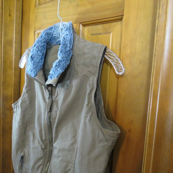 Noble Outfitters Canvas Vest Full-Zip Equestrian Western Workwear Size Medium - Picture 3 of 13